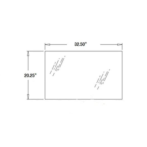Aftermarket Cab Glass Rear Lower Fits Case 780D 580SD 680K 780B 580SE 680H 580D 780C 680L F44630 - main